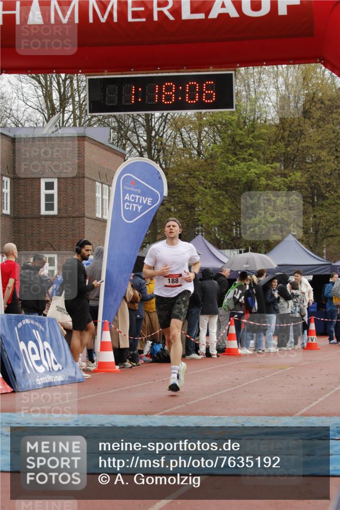 13.04.2025 - Hammer Lauf A. Gomolzig http://msf.ph/oto/7635192 13.04.2025 12:18:04 Ziel 188, 1804 meine-sportfotos.de