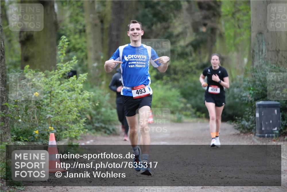 13.04.2025 - Hammer Lauf Jannik Wohlers http://msf.ph/oto/7635317 13.04.2025 12:31:24 Laufen 493, 459 meine-sportfotos.de