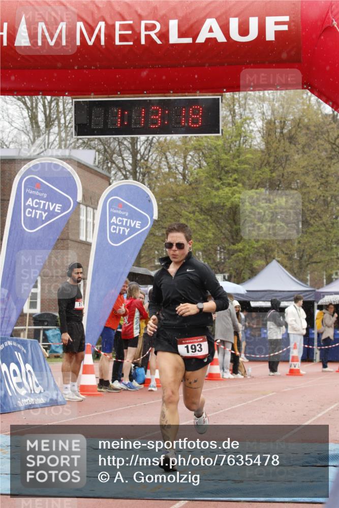 13.04.2025 - Hammer Lauf A. Gomolzig http://msf.ph/oto/7635478 13.04.2025 12:13:17 Ziel 193 meine-sportfotos.de