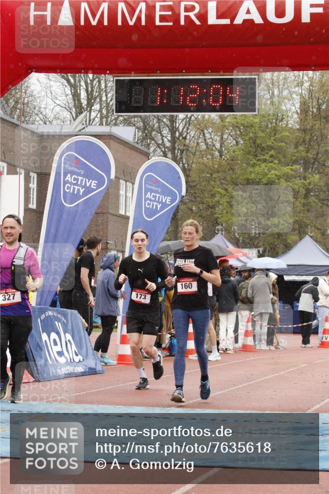 13.04.2025 - Hammer Lauf A. Gomolzig http://msf.ph/oto/7635618 13.04.2025 12:12:02 Ziel 160, 173, 327 meine-sportfotos.de