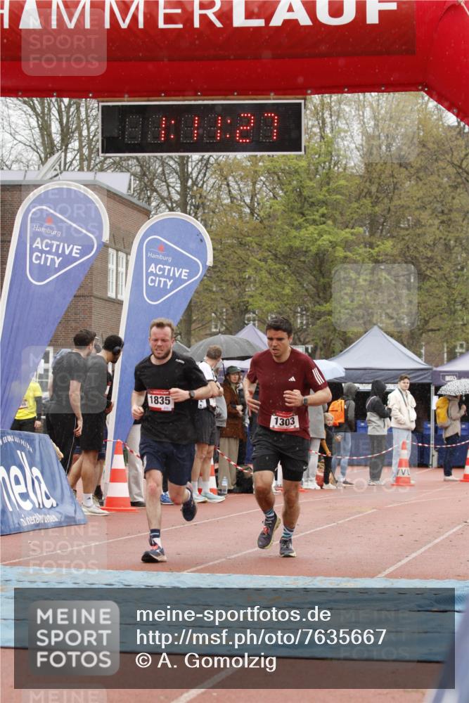 13.04.2025 - Hammer Lauf A. Gomolzig http://msf.ph/oto/7635667 13.04.2025 12:11:25 Ziel 1303, 1835 meine-sportfotos.de