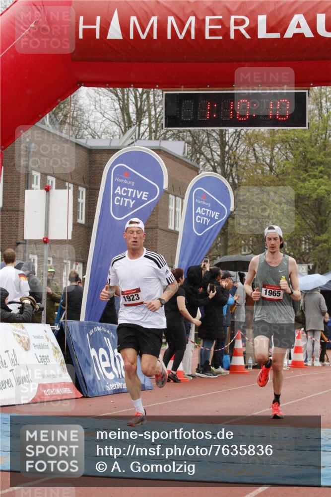 13.04.2025 - Hammer Lauf A. Gomolzig http://msf.ph/oto/7635836 13.04.2025 12:10:08 Ziel 493, 1923, 1965 meine-sportfotos.de