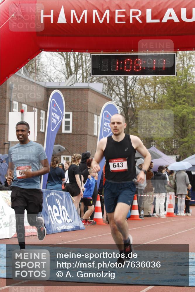 13.04.2025 - Hammer Lauf A. Gomolzig http://msf.ph/oto/7636036 13.04.2025 12:08:09 Ziel 19, 643, 654, 1939 meine-sportfotos.de