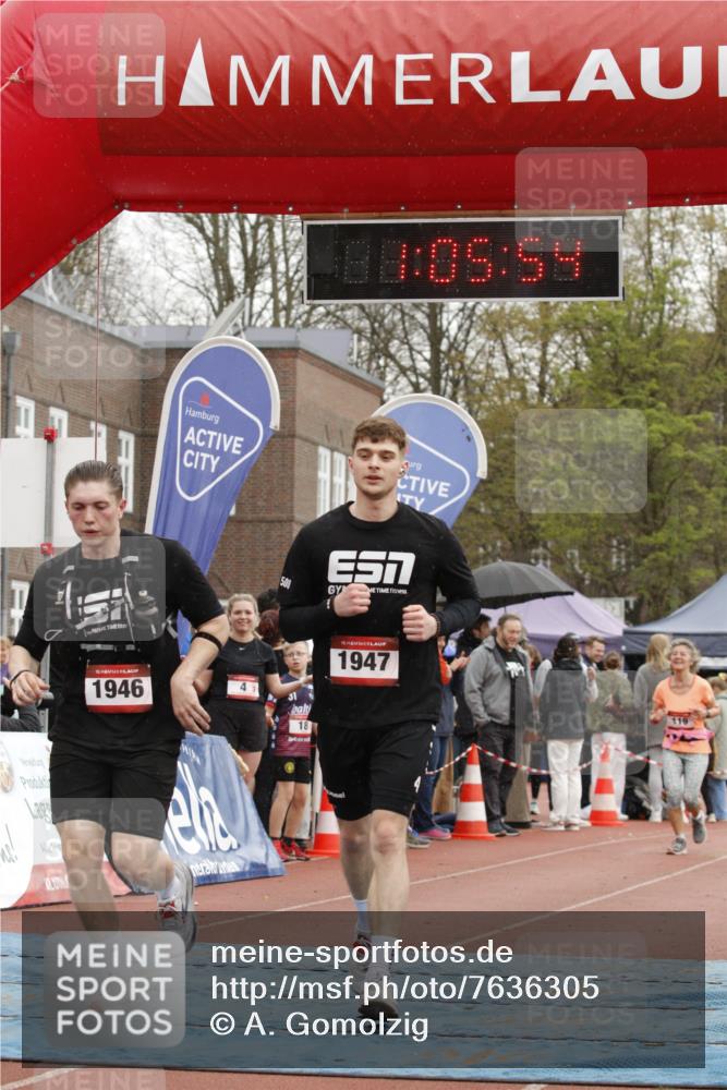 13.04.2025 - Hammer Lauf A. Gomolzig http://msf.ph/oto/7636305 13.04.2025 12:05:52 Ziel 119, 287, 1946, 1947 meine-sportfotos.de