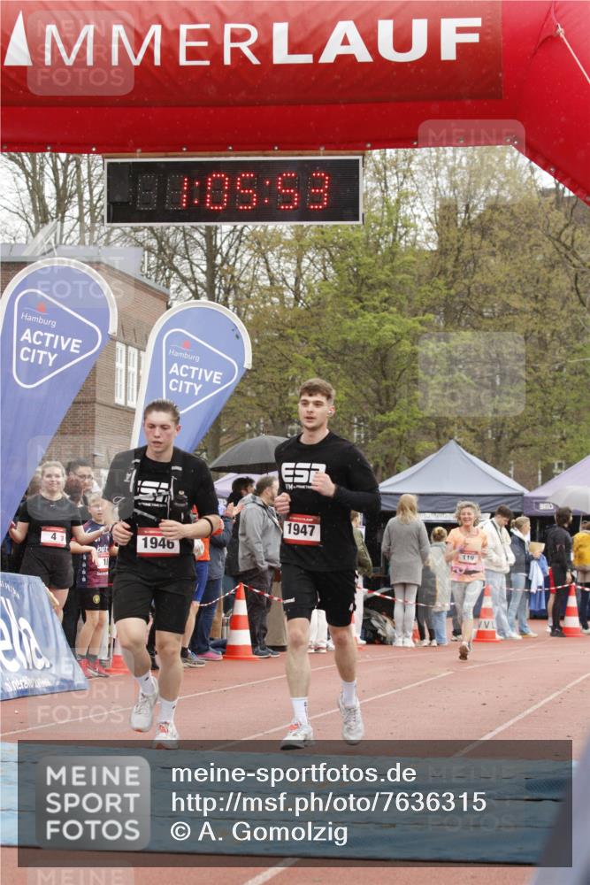 13.04.2025 - Hammer Lauf A. Gomolzig http://msf.ph/oto/7636315 13.04.2025 12:05:51 Ziel 1946, 1947 meine-sportfotos.de