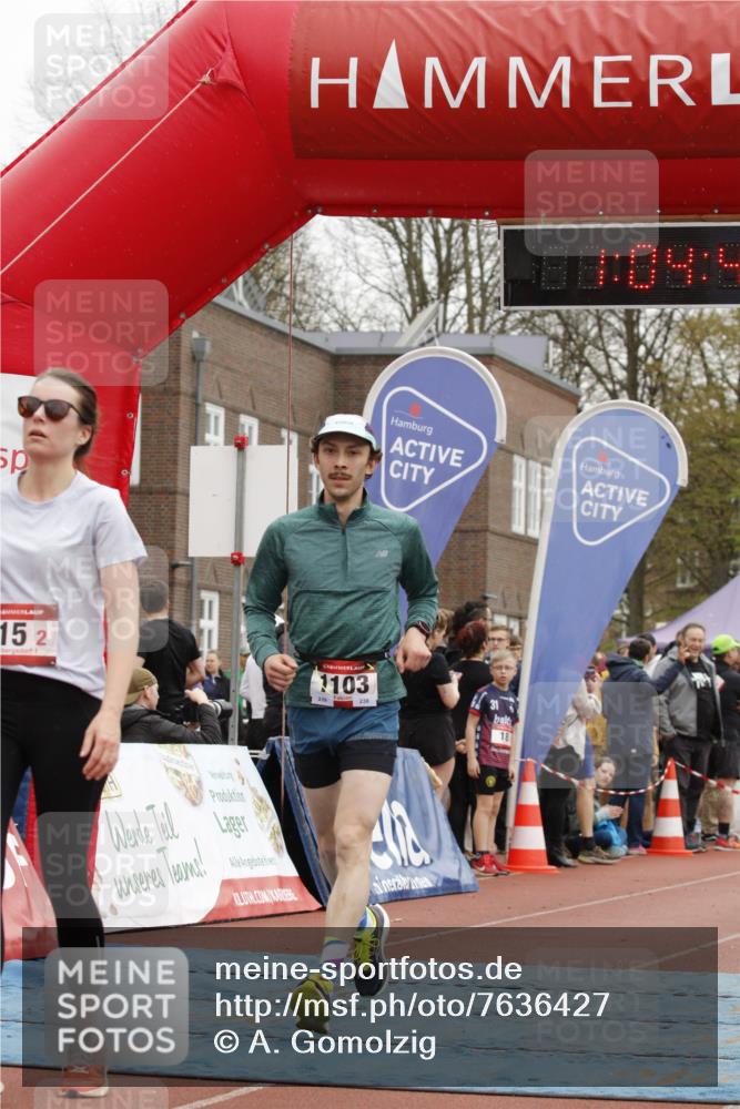 13.04.2025 - Hammer Lauf A. Gomolzig http://msf.ph/oto/7636427 13.04.2025 12:04:42 Ziel 8, 15, 1103 meine-sportfotos.de