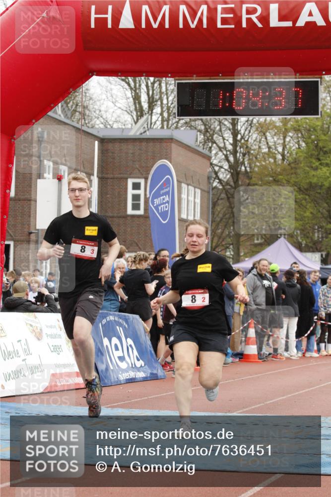 13.04.2025 - Hammer Lauf A. Gomolzig http://msf.ph/oto/7636451 13.04.2025 12:04:36 Ziel 8, 15, 1103 meine-sportfotos.de