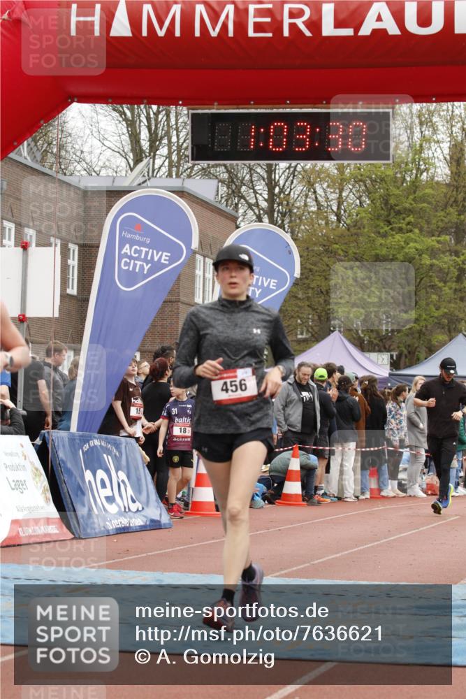 13.04.2025 - Hammer Lauf A. Gomolzig http://msf.ph/oto/7636621 13.04.2025 12:03:29 Ziel 167, 456, 524, 599, 1086, 1945 meine-sportfotos.de
