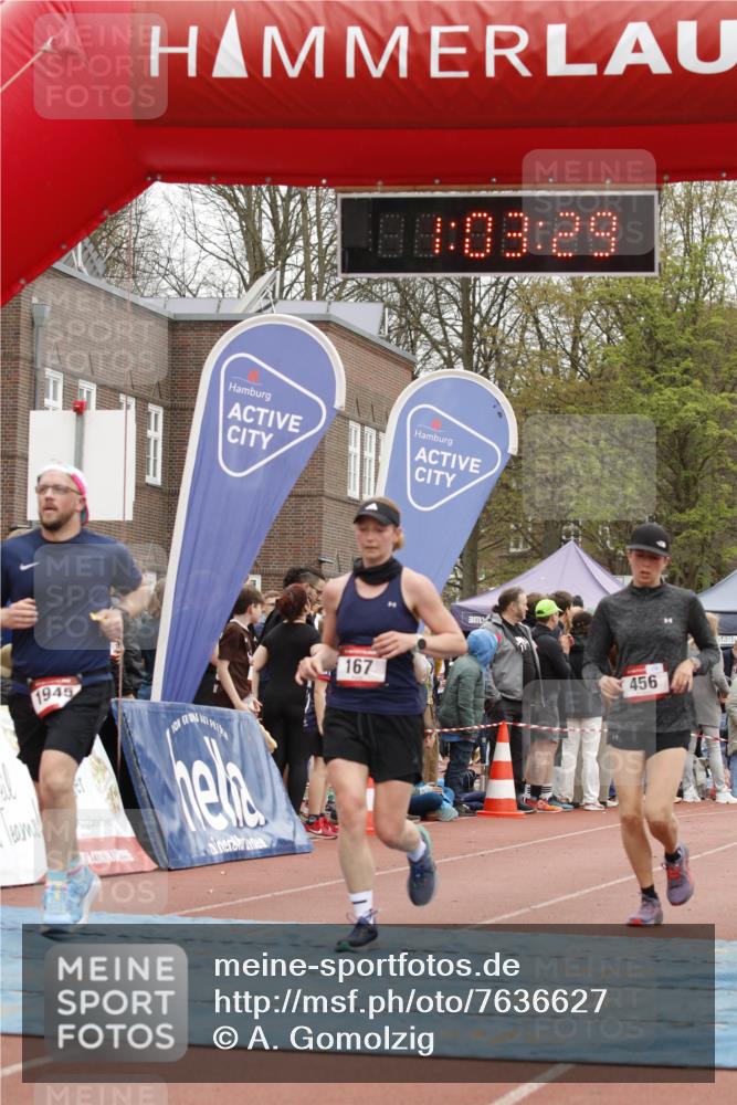 13.04.2025 - Hammer Lauf A. Gomolzig http://msf.ph/oto/7636627 13.04.2025 12:03:27 Ziel 167, 456, 1086, 1945 meine-sportfotos.de