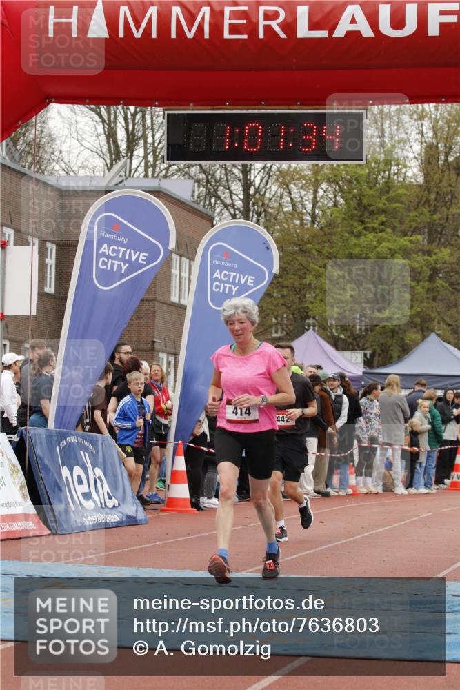 13.04.2025 - Hammer Lauf A. Gomolzig http://msf.ph/oto/7636803 13.04.2025 12:01:32 Ziel 414, 442 meine-sportfotos.de