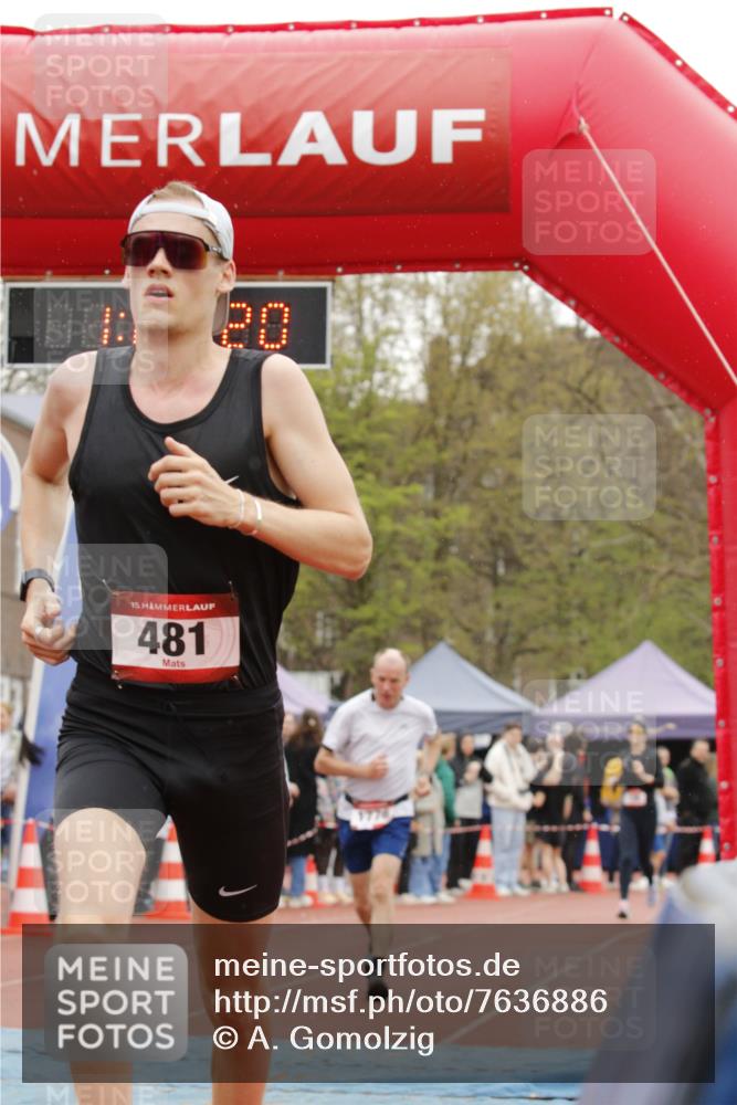 13.04.2025 - Hammer Lauf A. Gomolzig http://msf.ph/oto/7636886 13.04.2025 12:01:19 Ziel 481, 502, 738, 1051, 1776, 1810 meine-sportfotos.de