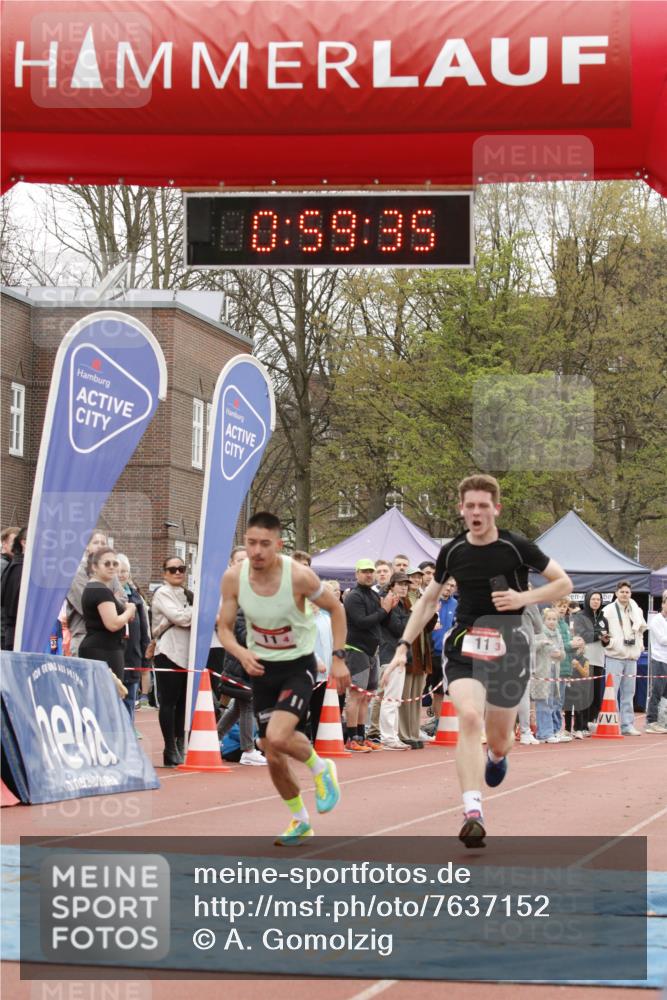 13.04.2025 - Hammer Lauf A. Gomolzig http://msf.ph/oto/7637152 13.04.2025 11:59:33 Ziel 11 meine-sportfotos.de