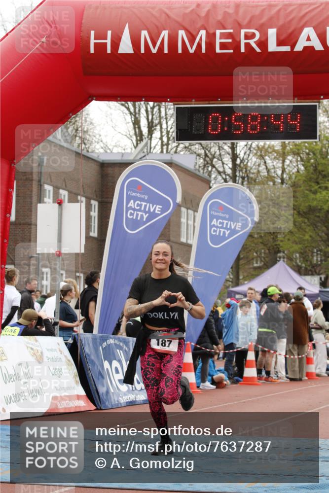 13.04.2025 - Hammer Lauf A. Gomolzig http://msf.ph/oto/7637287 13.04.2025 11:58:43 Ziel 187 meine-sportfotos.de