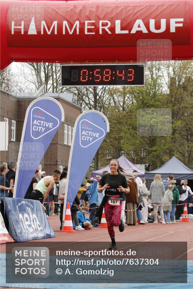 13.04.2025 - Hammer Lauf A. Gomolzig http://msf.ph/oto/7637304 13.04.2025 11:58:42 Ziel 187 meine-sportfotos.de