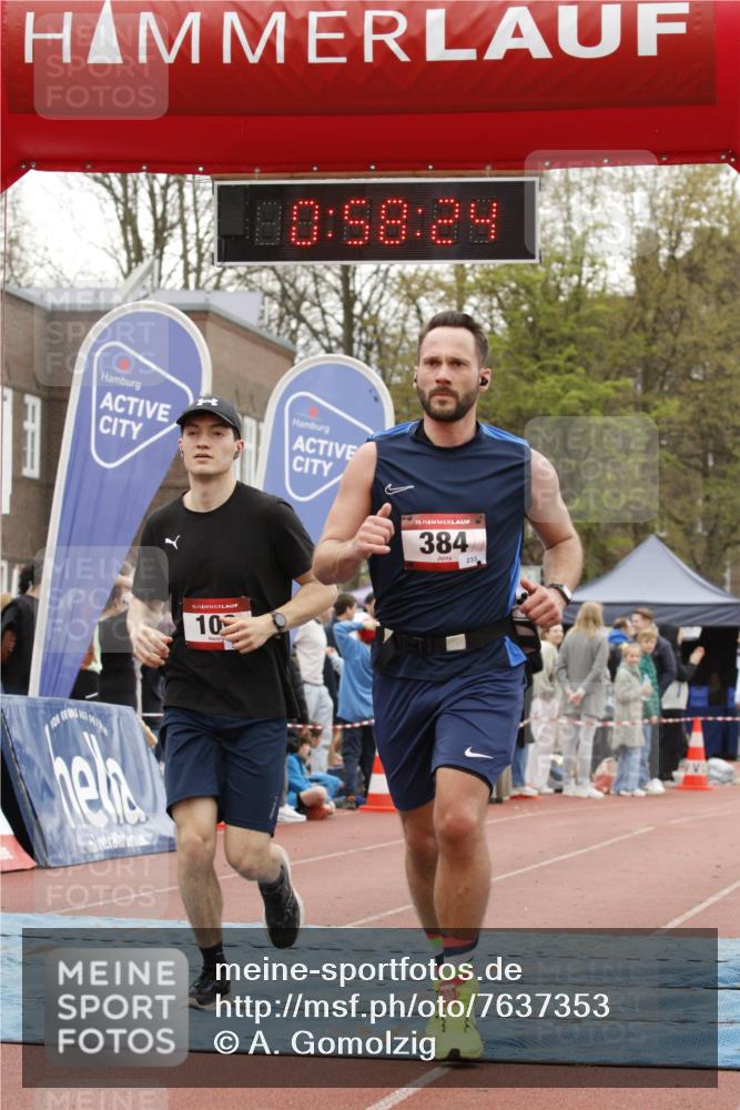 13.04.2025 - Hammer Lauf A. Gomolzig http://msf.ph/oto/7637353 13.04.2025 11:58:22 Ziel 109, 384, 609, 945 meine-sportfotos.de