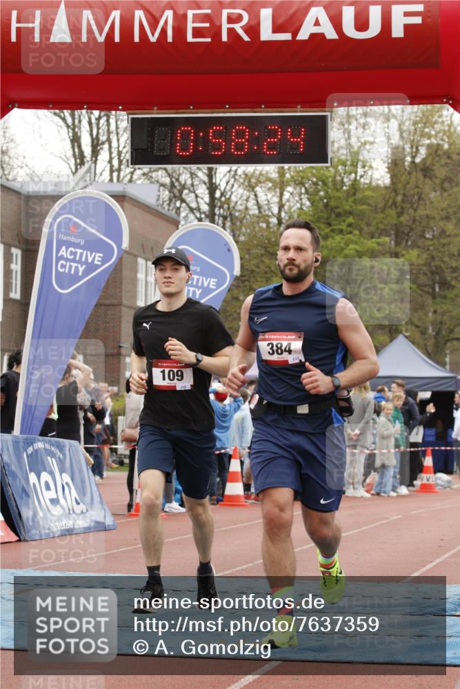 13.04.2025 - Hammer Lauf A. Gomolzig http://msf.ph/oto/7637359 13.04.2025 11:58:22 Ziel 109, 384, 609, 945 meine-sportfotos.de