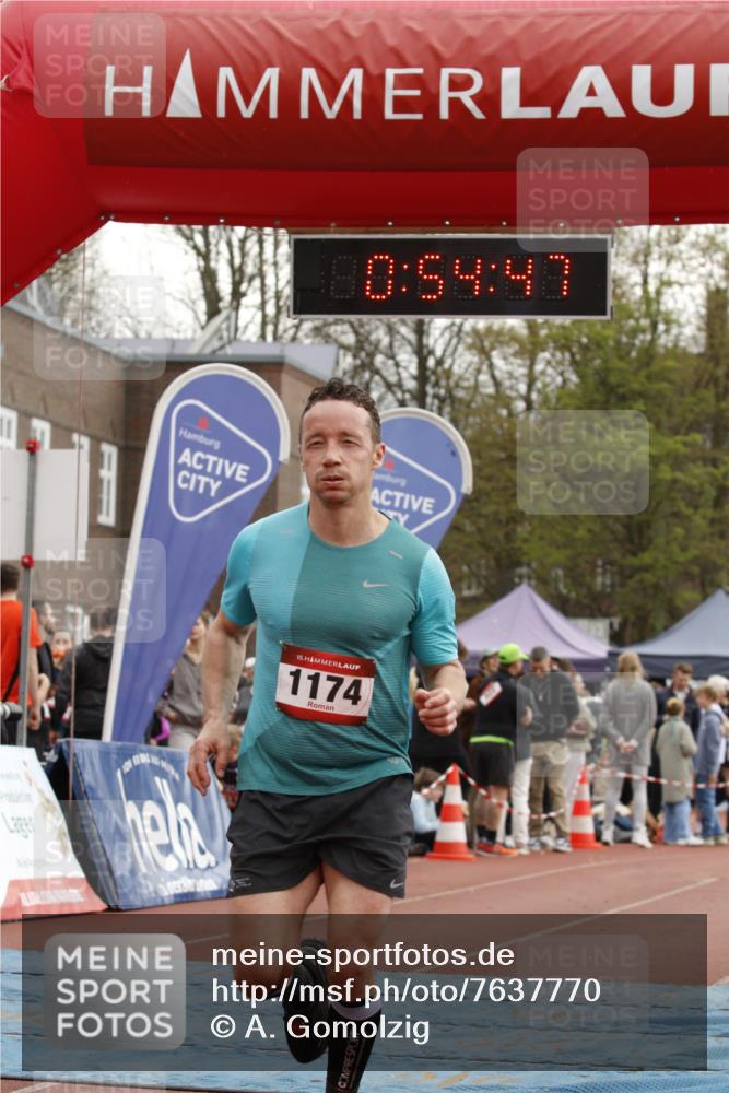 13.04.2025 - Hammer Lauf A. Gomolzig http://msf.ph/oto/7637770 13.04.2025 11:54:45 Ziel 1174 meine-sportfotos.de