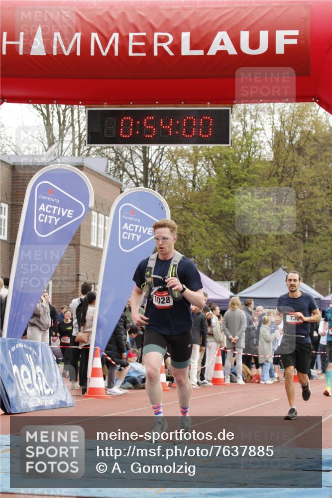 13.04.2025 - Hammer Lauf A. Gomolzig http://msf.ph/oto/7637885 13.04.2025 11:53:59 Ziel 161, 730, 1028 meine-sportfotos.de