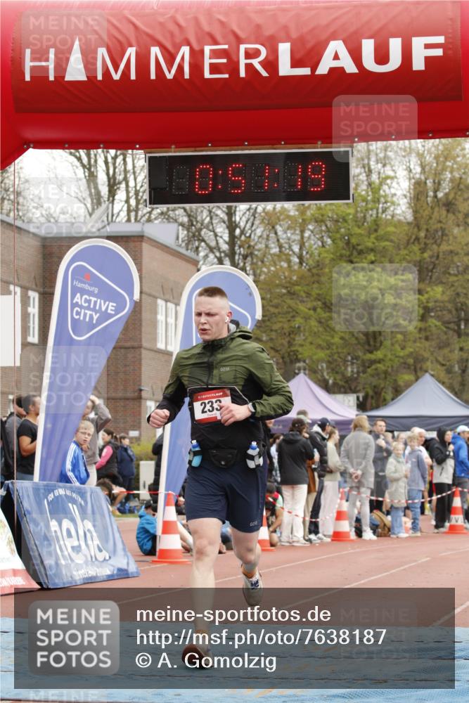 13.04.2025 - Hammer Lauf A. Gomolzig http://msf.ph/oto/7638187 13.04.2025 11:51:18 Ziel 233 meine-sportfotos.de