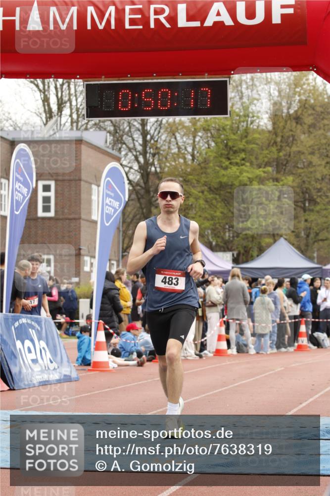 13.04.2025 - Hammer Lauf A. Gomolzig http://msf.ph/oto/7638319 13.04.2025 11:50:16 Ziel 483 meine-sportfotos.de