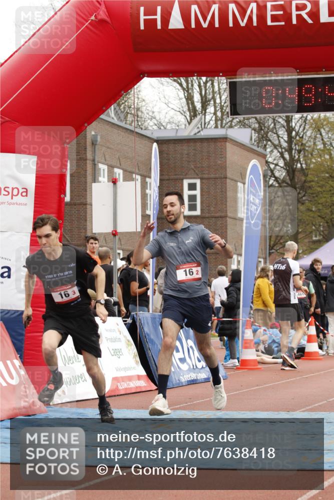 13.04.2025 - Hammer Lauf A. Gomolzig http://msf.ph/oto/7638418 13.04.2025 11:49:48 Ziel 16, 1727 meine-sportfotos.de
