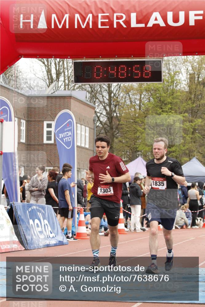 13.04.2025 - Hammer Lauf A. Gomolzig http://msf.ph/oto/7638676 13.04.2025 11:48:57 Ziel 1303, 1835 meine-sportfotos.de
