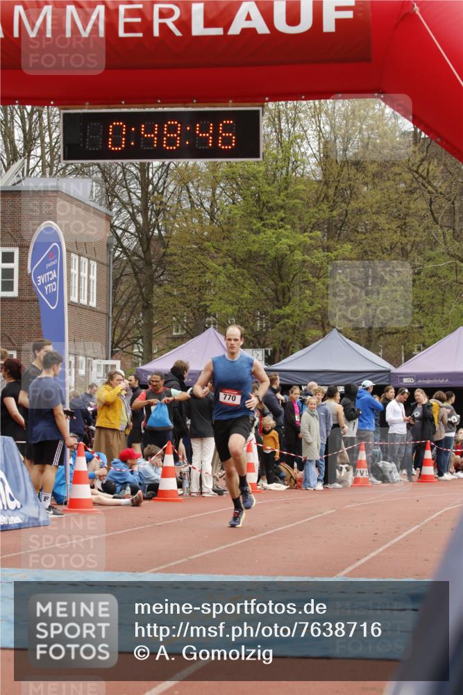 13.04.2025 - Hammer Lauf A. Gomolzig http://msf.ph/oto/7638716 13.04.2025 11:48:45 Ziel 770 meine-sportfotos.de