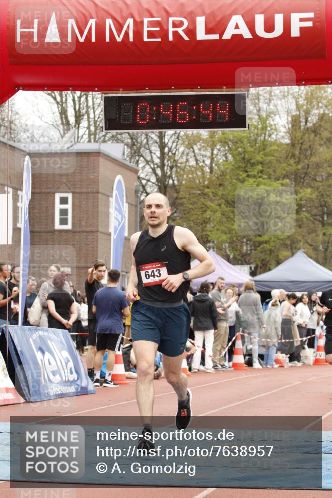 13.04.2025 - Hammer Lauf A. Gomolzig http://msf.ph/oto/7638957 13.04.2025 11:46:43 Ziel 452, 643 meine-sportfotos.de