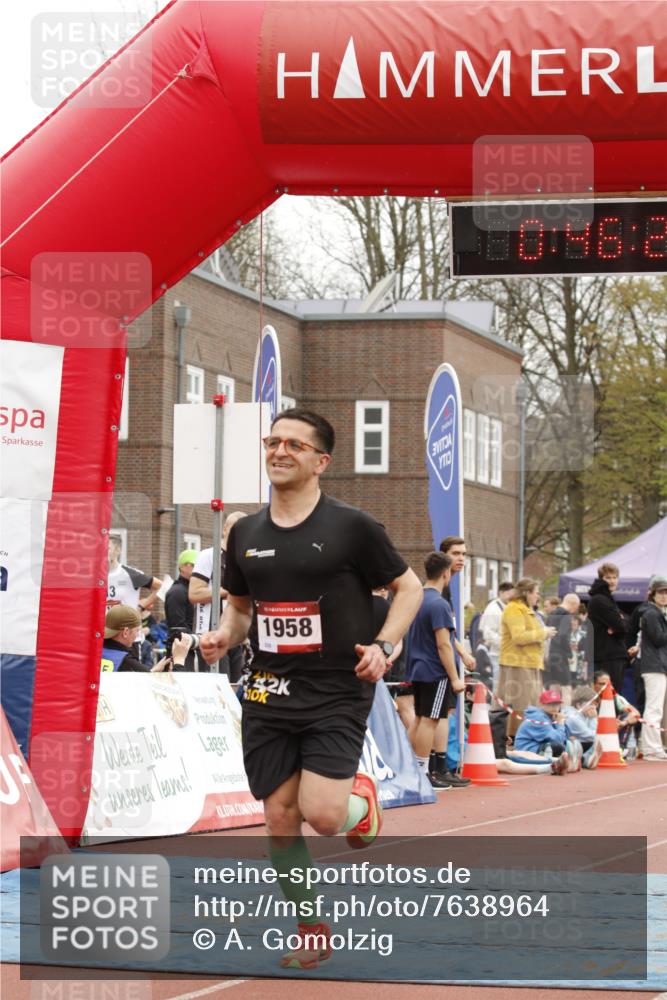 13.04.2025 - Hammer Lauf A. Gomolzig http://msf.ph/oto/7638964 13.04.2025 11:46:21 Ziel 1958 meine-sportfotos.de
