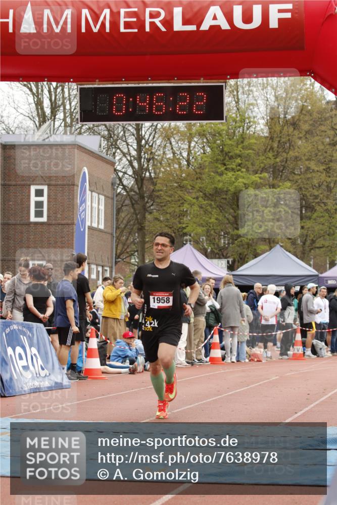 13.04.2025 - Hammer Lauf A. Gomolzig http://msf.ph/oto/7638978 13.04.2025 11:46:20 Ziel 1958 meine-sportfotos.de