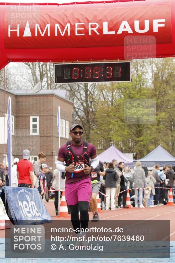 13.04.2025 - Hammer Lauf A. Gomolzig http://msf.ph/oto/7639460 13.04.2025 11:39:29 Ziel 1891, 1898 meine-sportfotos.de