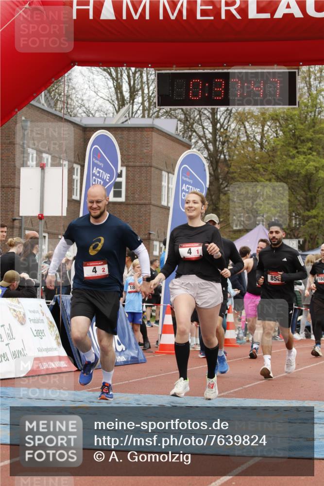 13.04.2025 - Hammer Lauf A. Gomolzig http://msf.ph/oto/7639824 13.04.2025 11:37:45 Ziel 4, 7, 11, 476, 858, 1376, 1802 meine-sportfotos.de