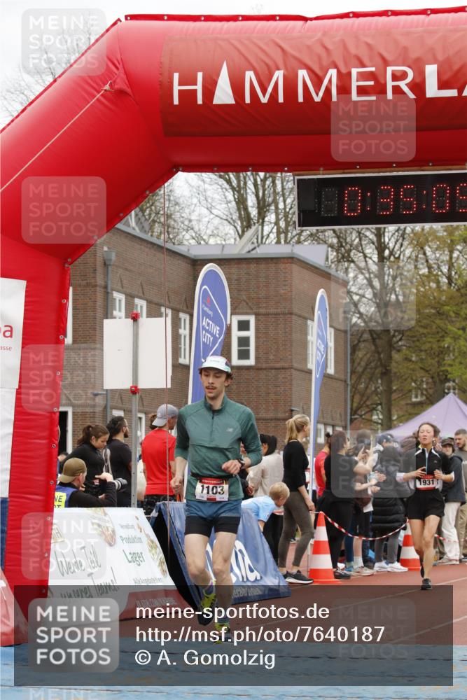 13.04.2025 - Hammer Lauf A. Gomolzig http://msf.ph/oto/7640187 13.04.2025 11:35:04 Ziel 1103, 1931 meine-sportfotos.de