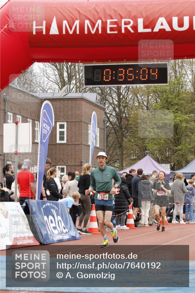 13.04.2025 - Hammer Lauf A. Gomolzig http://msf.ph/oto/7640192 13.04.2025 11:35:02 Ziel 1103, 1931 meine-sportfotos.de