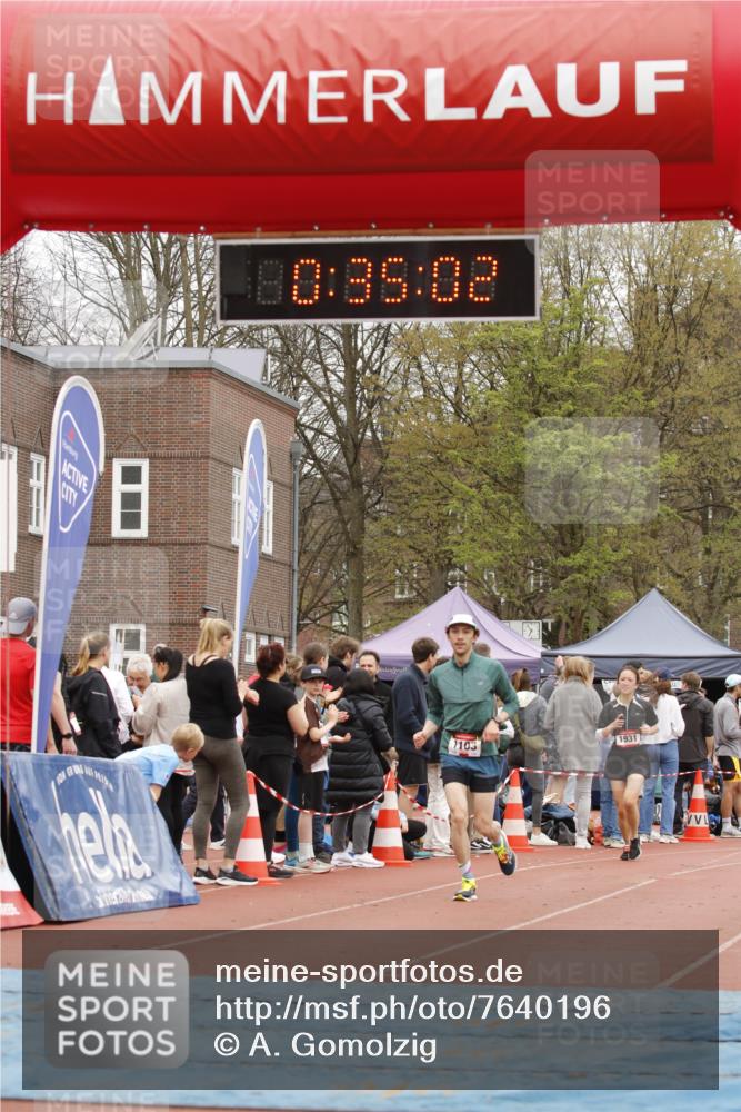 13.04.2025 - Hammer Lauf A. Gomolzig http://msf.ph/oto/7640196 13.04.2025 11:35:01 Ziel 1103, 1931 meine-sportfotos.de