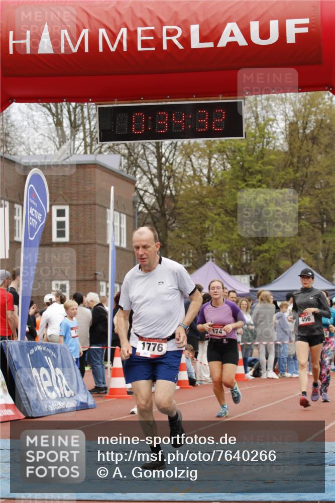 13.04.2025 - Hammer Lauf A. Gomolzig http://msf.ph/oto/7640266 13.04.2025 11:34:31 Ziel 174, 456, 459, 1776, 1946, 1947 meine-sportfotos.de