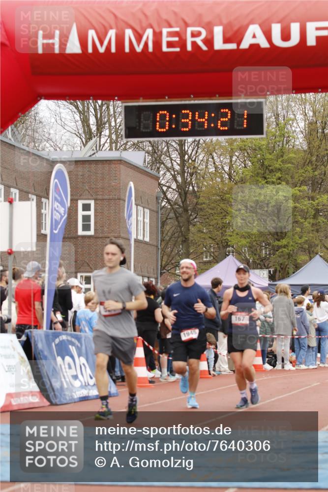 13.04.2025 - Hammer Lauf A. Gomolzig http://msf.ph/oto/7640306 13.04.2025 11:34:20 Ziel 8, 167, 524, 617, 1945 meine-sportfotos.de