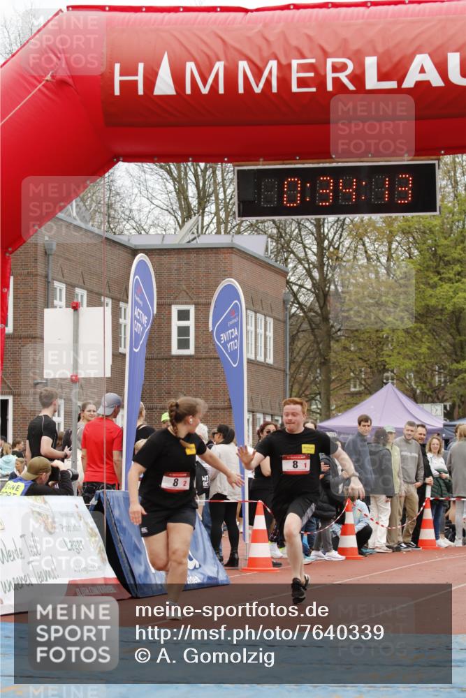 13.04.2025 - Hammer Lauf A. Gomolzig http://msf.ph/oto/7640339 13.04.2025 11:34:12 Ziel 8, 599, 617 meine-sportfotos.de