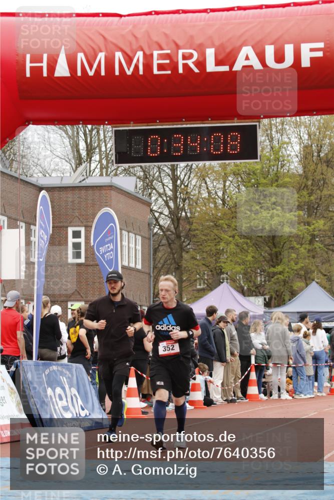 13.04.2025 - Hammer Lauf A. Gomolzig http://msf.ph/oto/7640356 13.04.2025 11:34:06 Ziel 599 meine-sportfotos.de