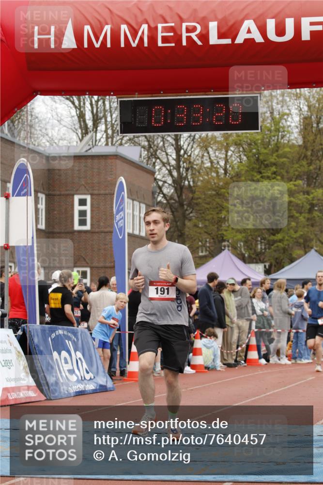 13.04.2025 - Hammer Lauf A. Gomolzig http://msf.ph/oto/7640457 13.04.2025 11:33:18 Ziel 10, 191, 320, 1051, 1810 meine-sportfotos.de