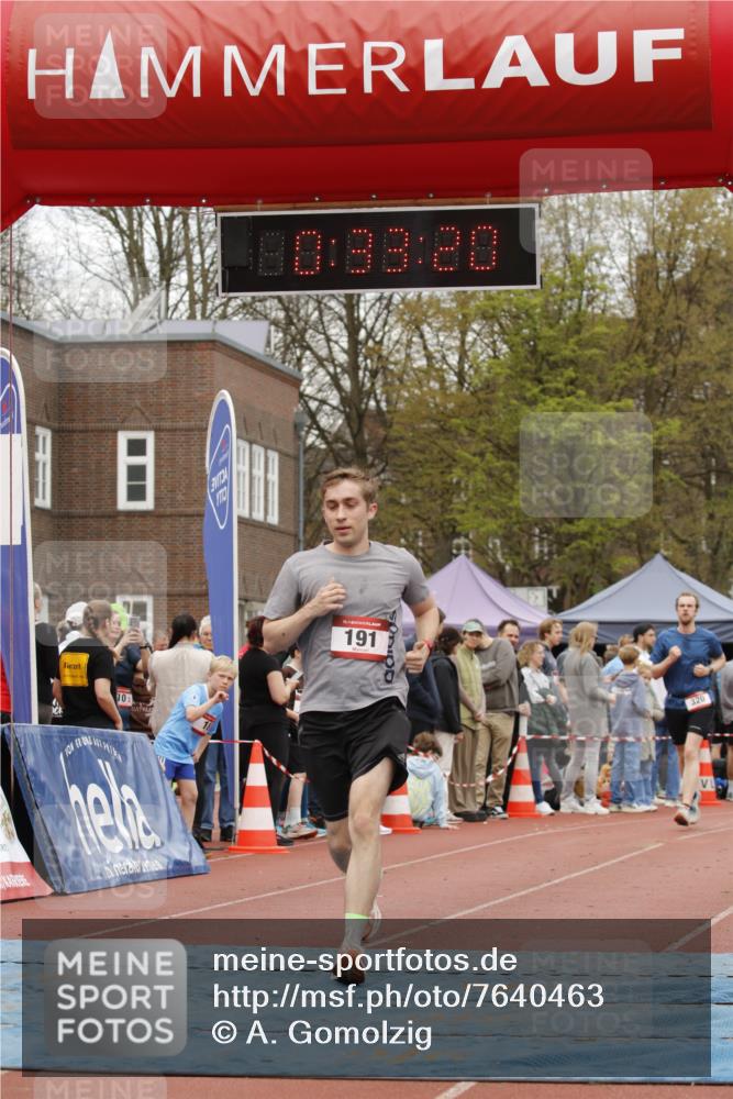 13.04.2025 - Hammer Lauf A. Gomolzig http://msf.ph/oto/7640463 13.04.2025 11:33:18 Ziel 10, 191, 320, 1051, 1810 meine-sportfotos.de