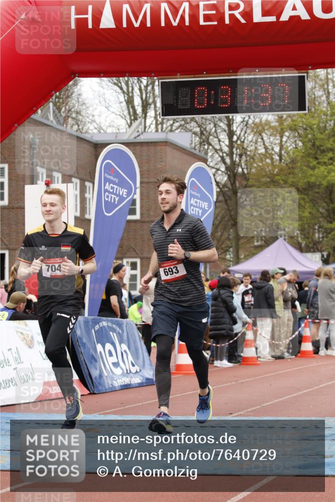 13.04.2025 - Hammer Lauf A. Gomolzig http://msf.ph/oto/7640729 13.04.2025 11:31:36 Ziel 109, 693, 704 meine-sportfotos.de