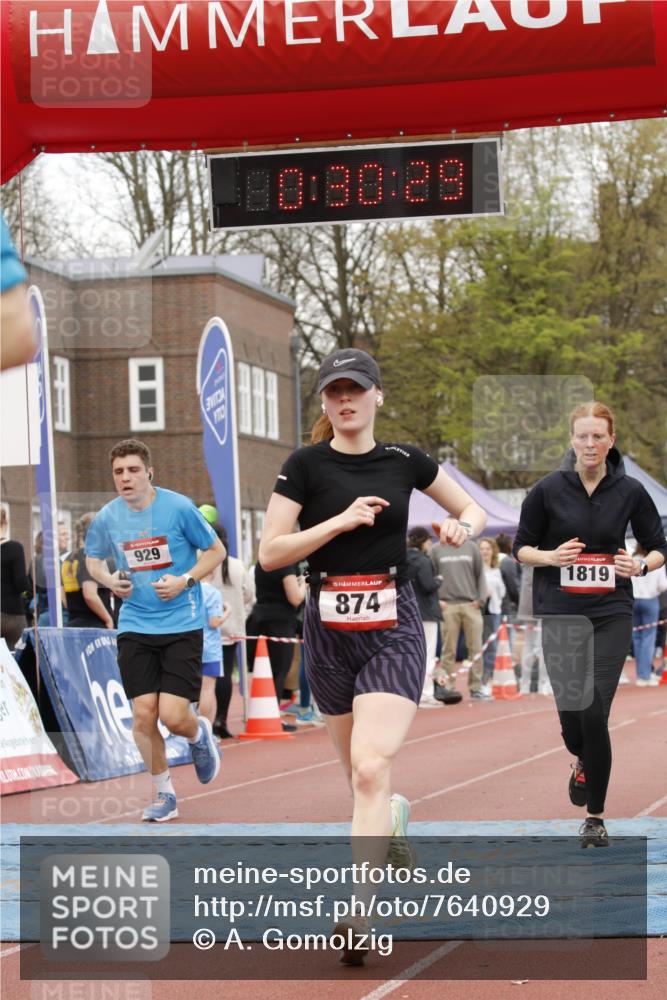13.04.2025 - Hammer Lauf A. Gomolzig http://msf.ph/oto/7640929 13.04.2025 11:30:28 Ziel 874, 929, 986, 1819, 1900 meine-sportfotos.de
