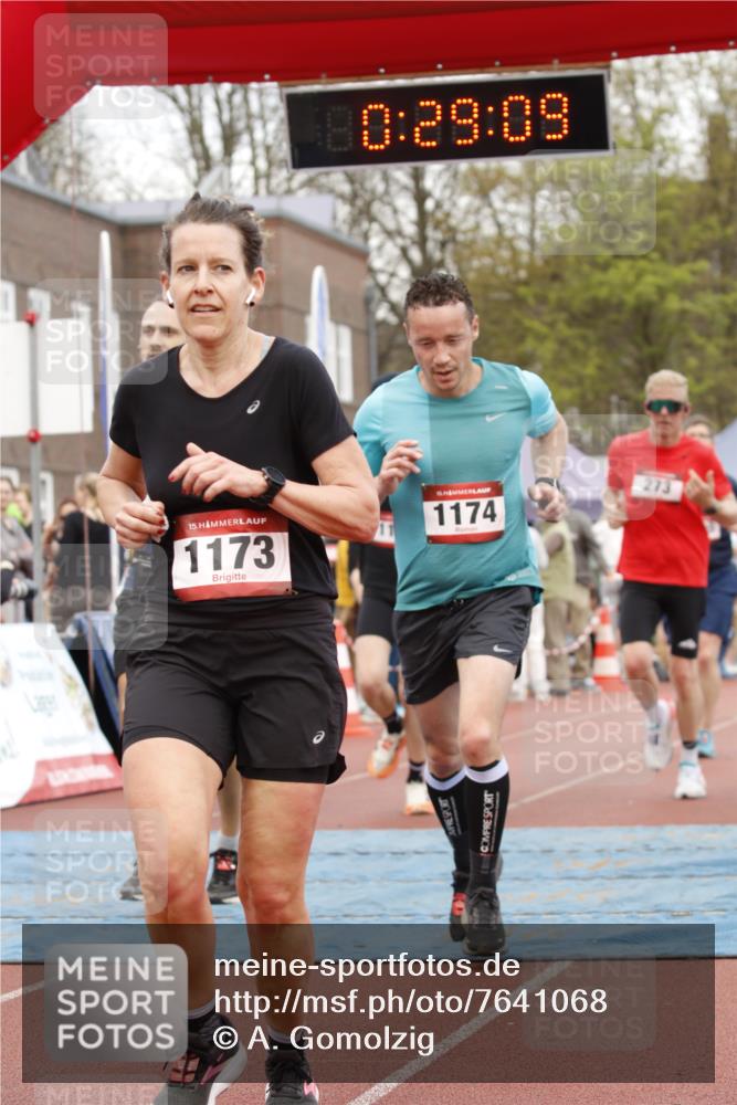 13.04.2025 - Hammer Lauf A. Gomolzig http://msf.ph/oto/7641068 13.04.2025 11:29:08 Ziel 227, 273, 475, 730, 1173, 1174, 1899 meine-sportfotos.de