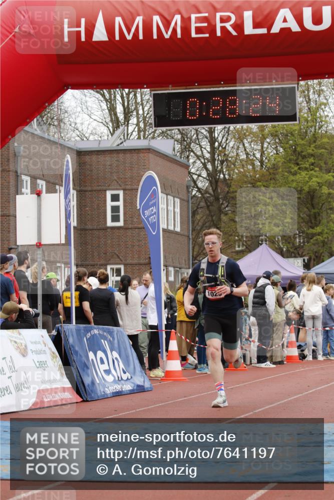 13.04.2025 - Hammer Lauf A. Gomolzig http://msf.ph/oto/7641197 13.04.2025 11:28:23 Ziel 1028 meine-sportfotos.de