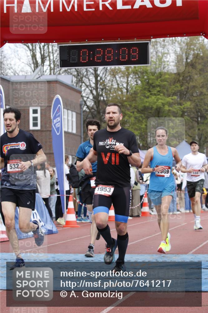 13.04.2025 - Hammer Lauf A. Gomolzig http://msf.ph/oto/7641217 13.04.2025 11:28:07 Ziel 188, 221, 532, 1953, 1989 meine-sportfotos.de