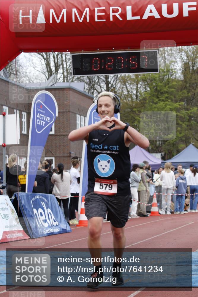 13.04.2025 - Hammer Lauf A. Gomolzig http://msf.ph/oto/7641234 13.04.2025 11:27:56 Ziel 579 meine-sportfotos.de