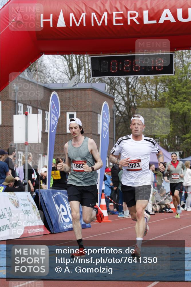 13.04.2025 - Hammer Lauf A. Gomolzig http://msf.ph/oto/7641350 13.04.2025 11:26:16 Ziel 133, 485, 559, 1303, 1835, 1923, 1965 meine-sportfotos.de