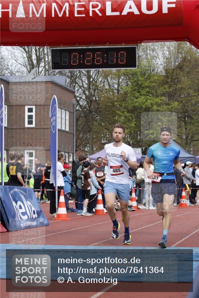 13.04.2025 - Hammer Lauf A. Gomolzig http://msf.ph/oto/7641364 13.04.2025 11:26:09 Ziel 133, 485, 1837 meine-sportfotos.de