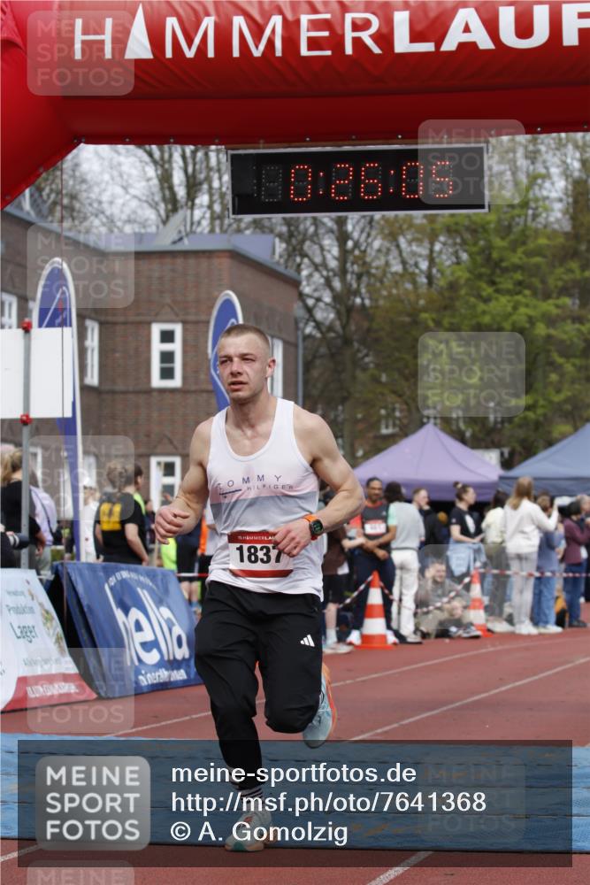 13.04.2025 - Hammer Lauf A. Gomolzig http://msf.ph/oto/7641368 13.04.2025 11:26:04 Ziel 133, 485, 1837 meine-sportfotos.de